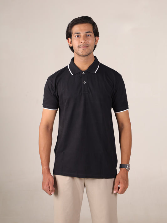 Black - Tipping Polo