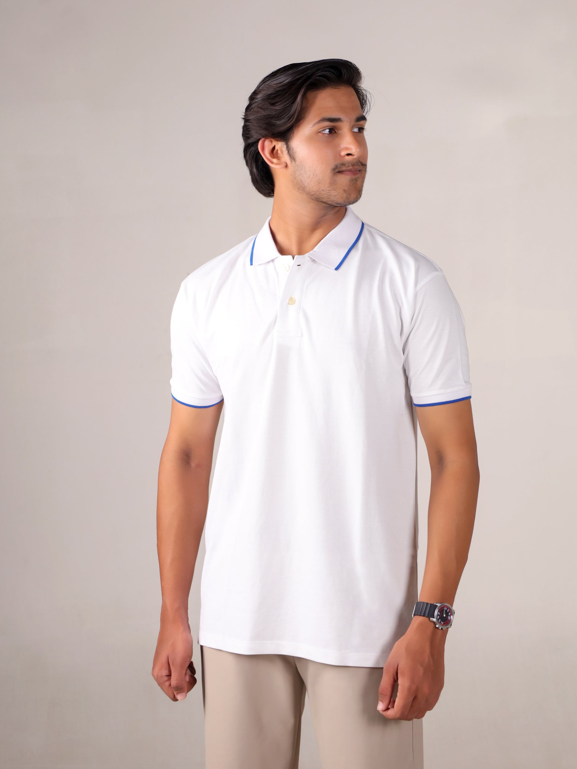 White - Tipping Polo
