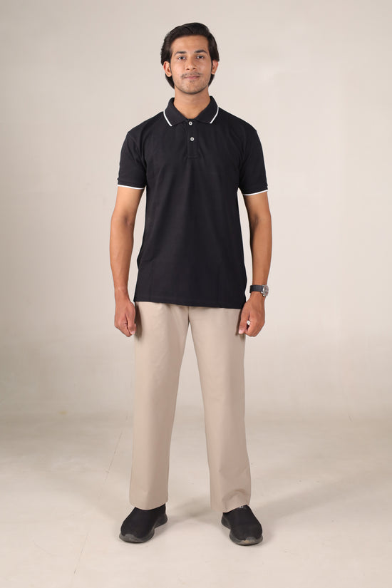Black - Tipping Polo