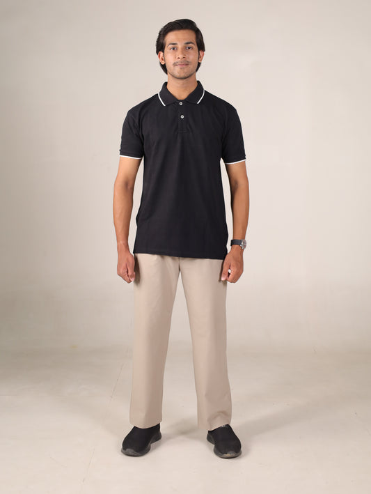 Black - Tipping Polo