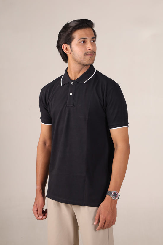 Black - Tipping Polo