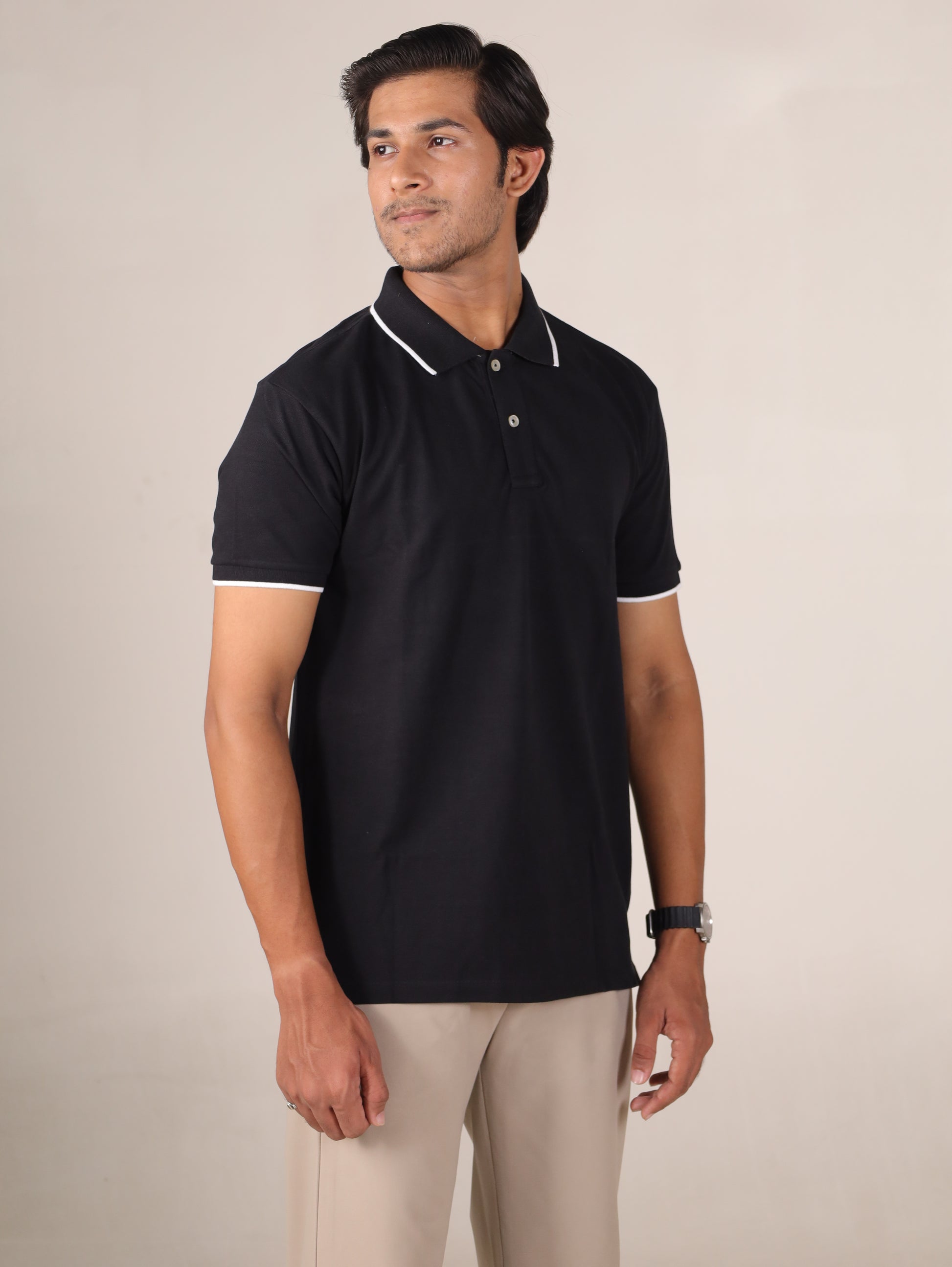 Black - Tipping Polo