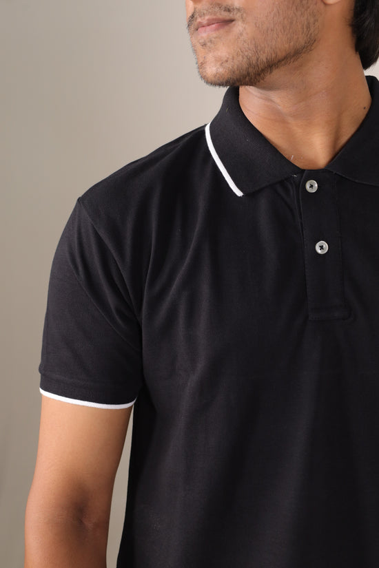 Black - Tipping Polo