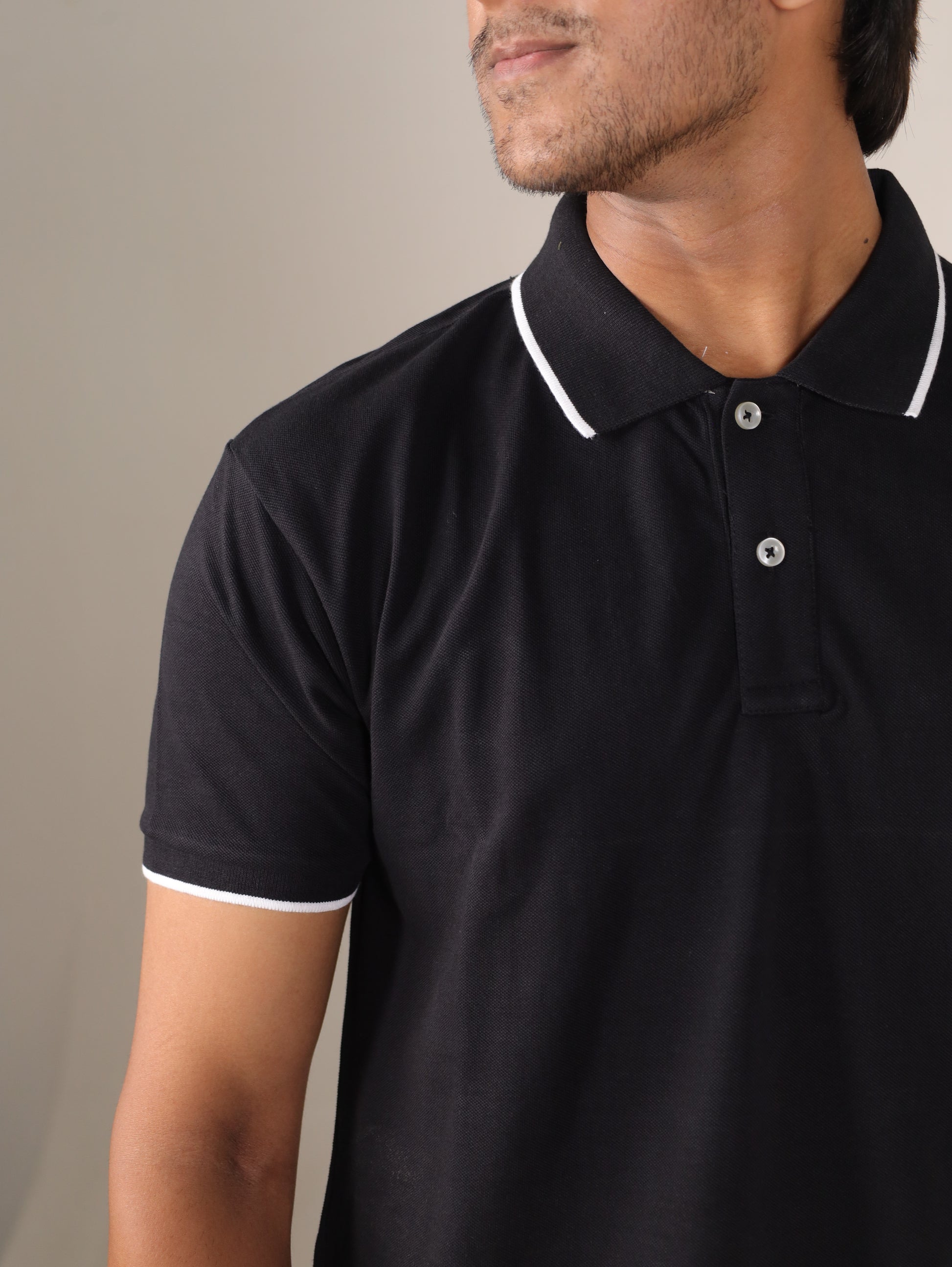 Black - Tipping Polo