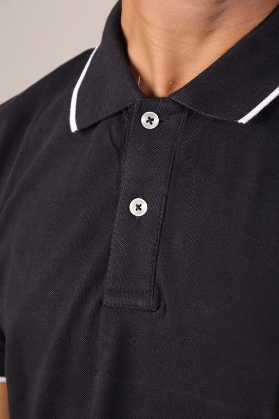 Black - Tipping Polo