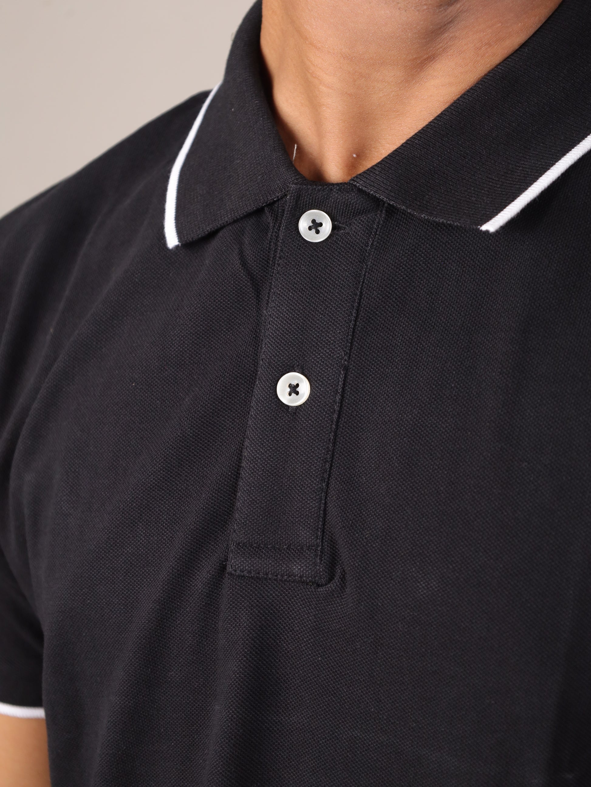 Black - Tipping Polo